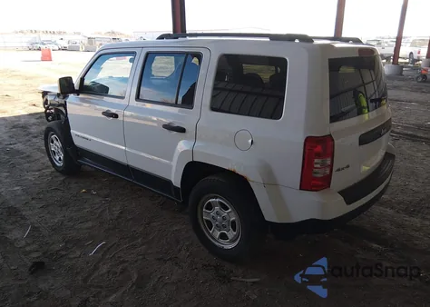 2013 Jeep Patriot Sport из США, поврежденный, VIN 1C4NJRBB2DD168372